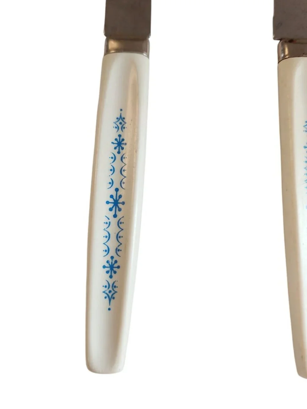 Vintage 1960's serving pieces Snowflake Design